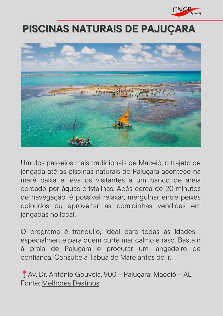 Descritivo Piscinas Naturais de Pajucara