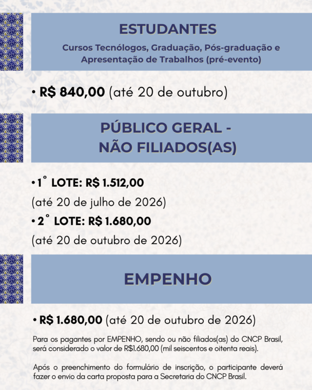 CONCEP - INVESTIMENTO