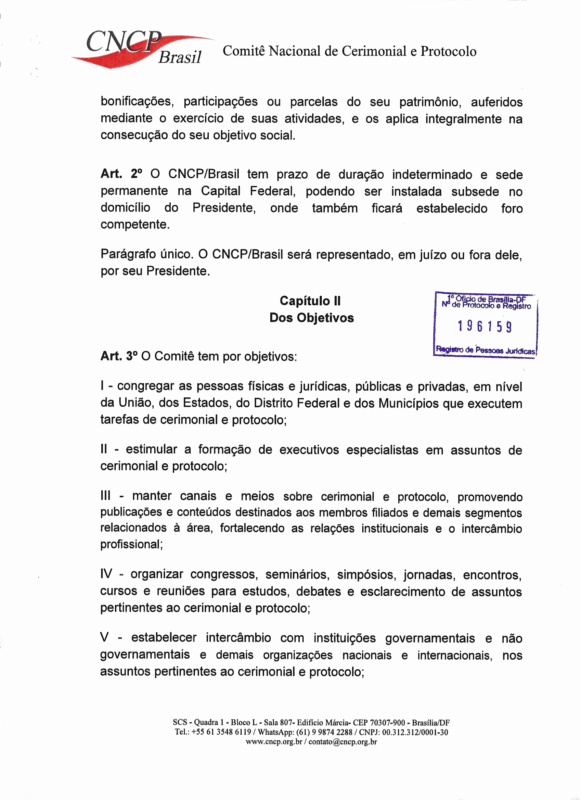 ESTATUTO DO CNCP BRASIL - Aprovado em 31-8-2026-02