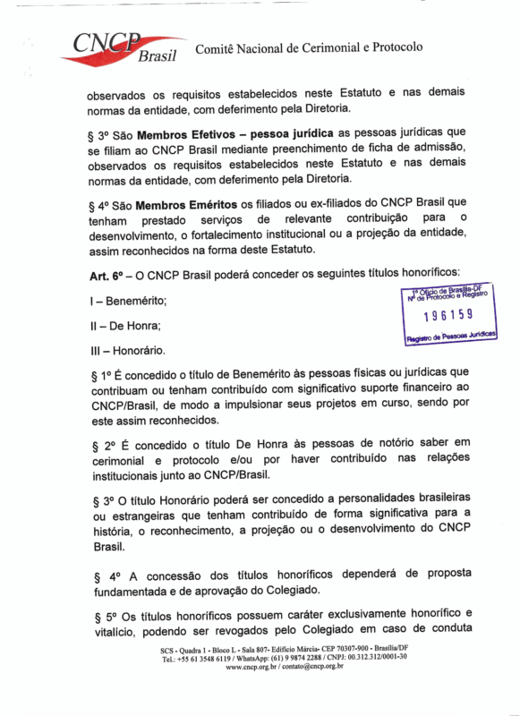ESTATUTO DO CNCP BRASIL - Aprovado em 31-8-2026-04