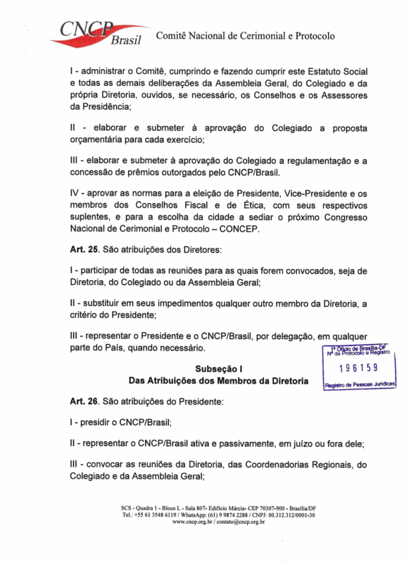 ESTATUTO DO CNCP BRASIL - Aprovado em 31-8-2026-13